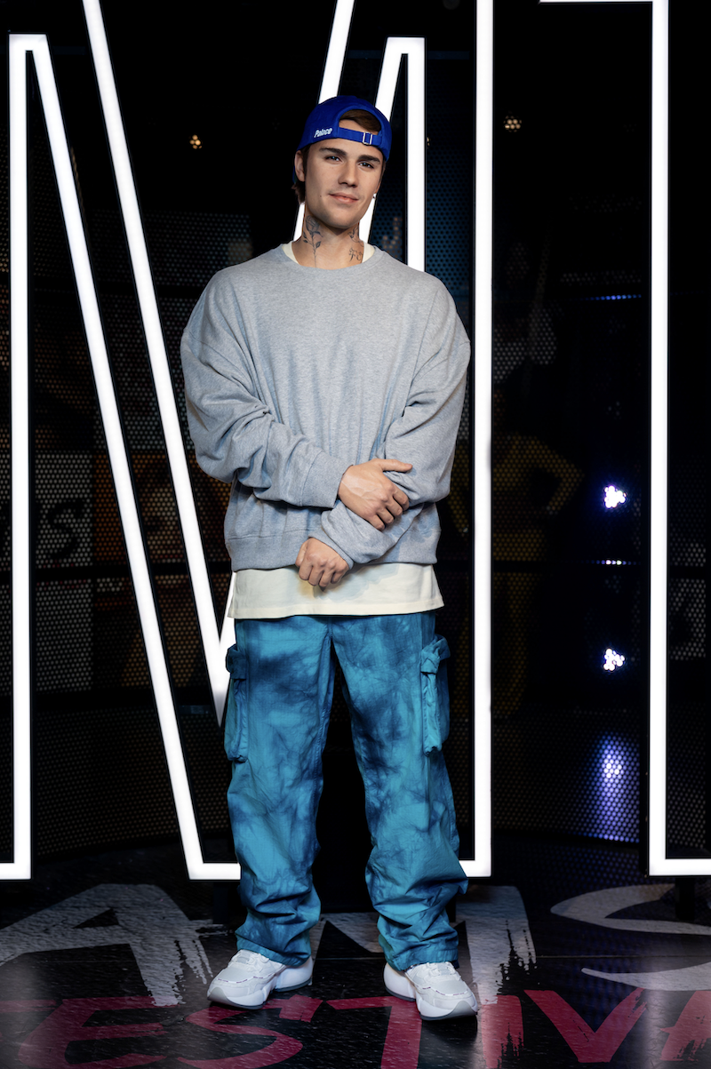 Justin Bieber in Madame Tussauds Amsterdam