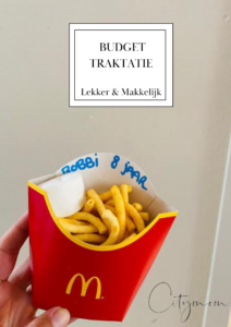 BUDGET TRAKTATIE DIE TE LEUK IS (EN TE LEKKER EN TE MAKKELIJK OM TE MAKEN!)