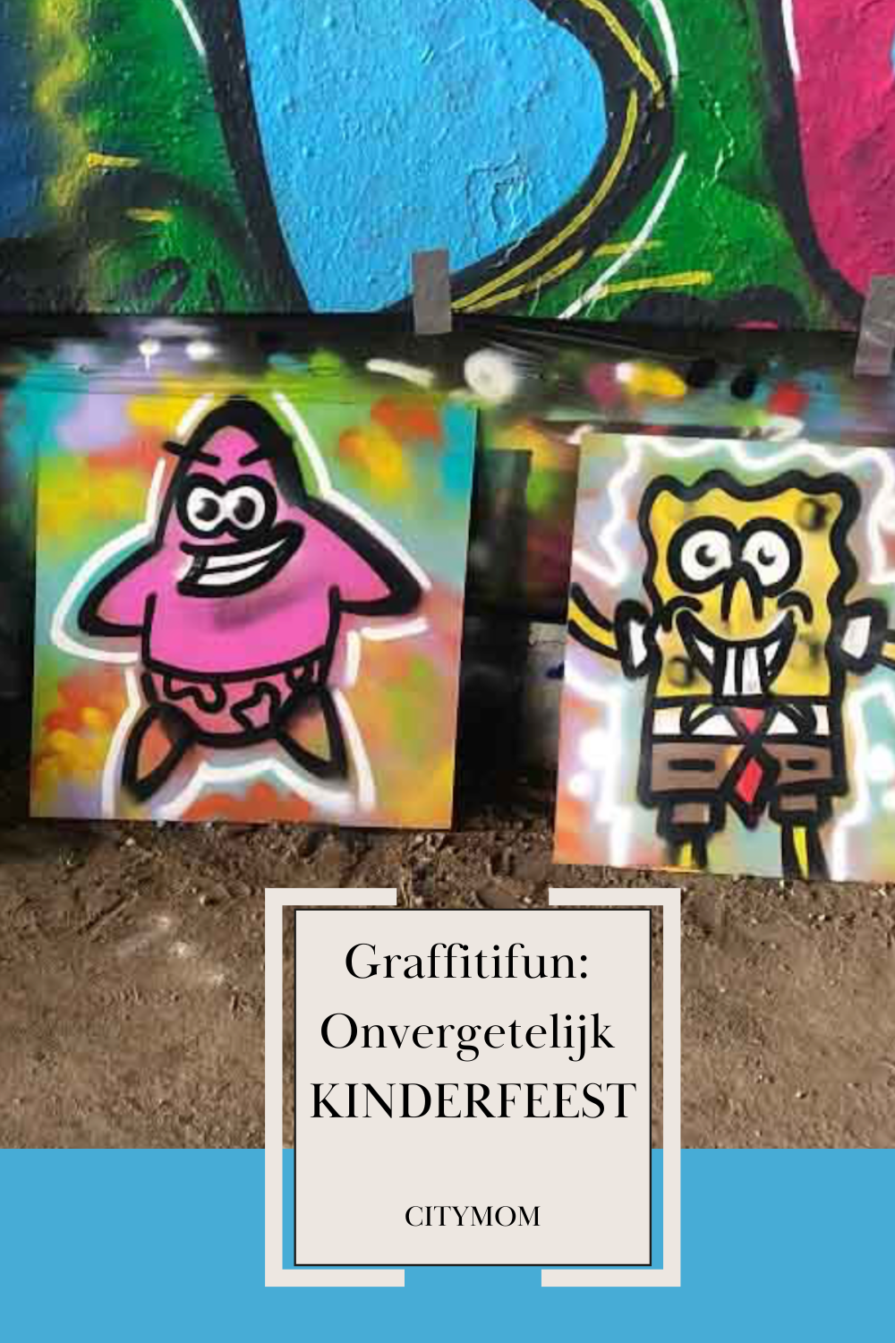 Graffitifun kinderfeestje