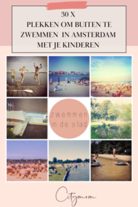 30 X PLEKKEN OM TE ZWEMMEN IN AMSTERDAM