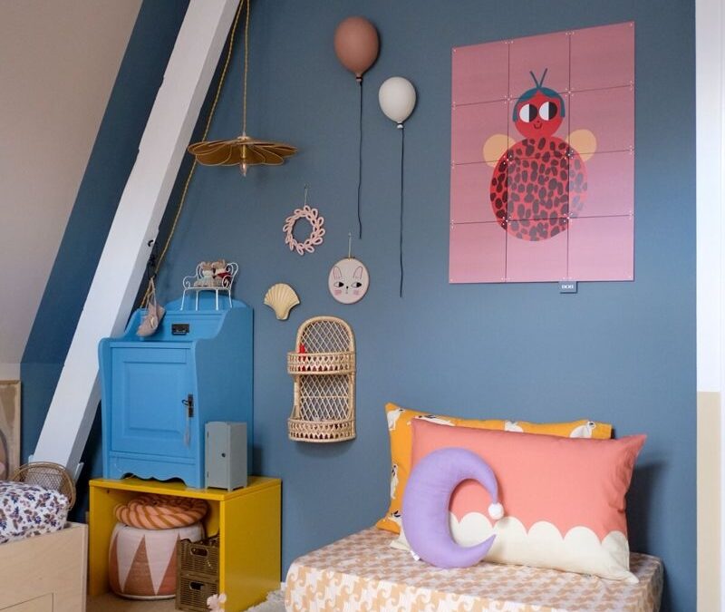 KLEURRIJKE ECLECTISCHE KINDERKAMERS