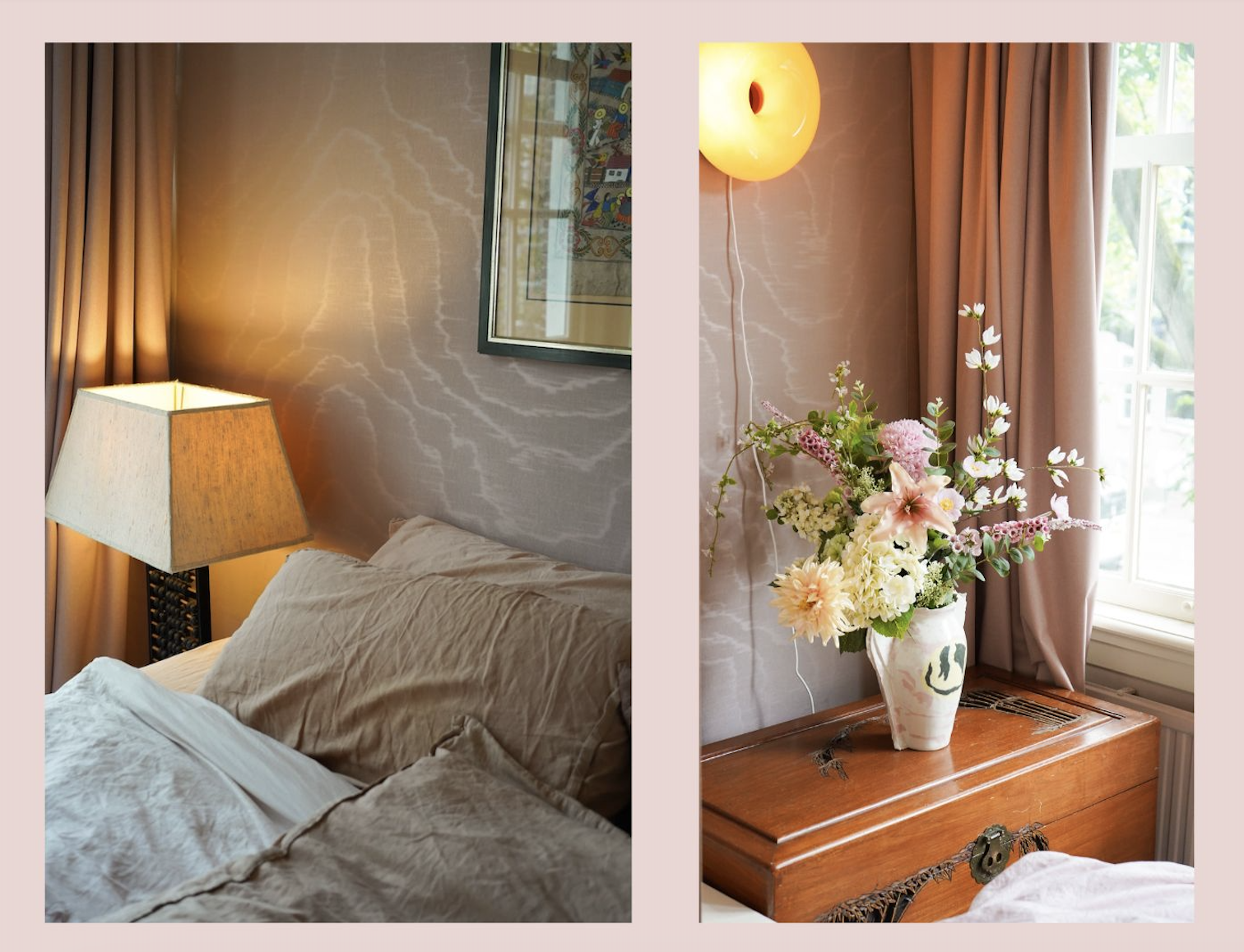 Arte behang Slaapkamer | STUDIO VACAY Interieur ontwerp 1